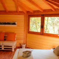 habitación escapada romantica als arbres